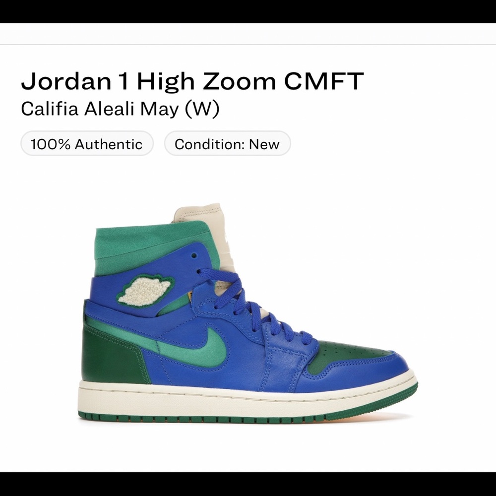 JORDAN ZOOM COMFORT ALEALI MAY CALIFIA